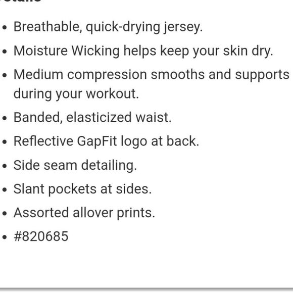 GAP Fit High Rise Bike Shorts - Picture 4 of 6